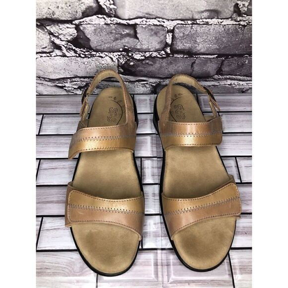 SAS Tripad Comfort Tan Macaron Leather Casual Strap Sandals Women’s 9.5M US/40EU - Picture 16 of 16